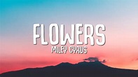 Miley Cyrus - Flowers (Lyrics) - YouTube