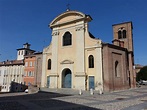 Scandiano, Pfarrkirche Beata Vergine della Nativita, erbaut im 15 ...