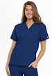 Cherokee - Cherokee Workwear Scrubs Top for Women V-Neck 4700, XS ...