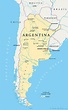 Mapa de Argentina | Descargar mapa político【GRATIS】