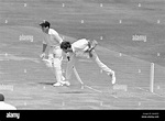 Cricket - England v New Zealand - Lords, 1st Test. Alan Ward bowling ...