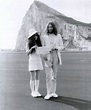 John Lennon and Yoko Ono in Gibraltar on their wedding day, 20 March ...