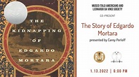 The Story of Edgardo Mortara - Museo Italo Americano