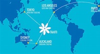 Route Map | Air Tahiti Nui