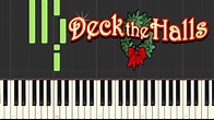 Deck The Halls Piano Tutorial - How To Play - Cover - YouTube