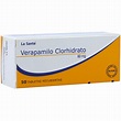 Verapamilo Clorhidrato La Santé 80Mg Caja X 50 Tabletas