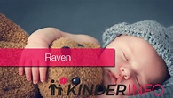 ᐅ Vorname Raven: Bedeutung, Herkunft, Namenstag & mehr Details