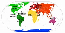 The Geographic Regions Of The World | Science Trends