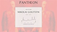 Nikolai Golitsyn Biography - Russian aristocrat and politician; last ...