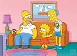 Homer, Bart y Mr Burns en una imagen promocional de la temporada 22 de ...