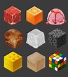 Cube texture study | Texture drawing, Fruits drawing, Plastic texture