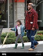David Alan Grier and his daughter Luisa Danbi Grier-Kim shopping at The ...