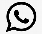 Whatsapp Black Color Icon Png Image Free Download Searchpng - Whatsapp ...