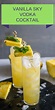 Vanilla Sky Vodka Cocktail | LemonsforLulu.com