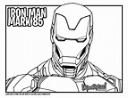Avengers Infinity War Iron Man Mark 85 Coloring Pages | Total Update
