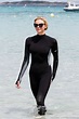Princess Charlene of Monaco swim suit — Edward Harber Design Associates