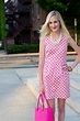 Julie Brown Dresses and Pops of Pink