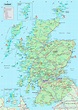 detailed-map-of-scotland - Scozia Viaggi