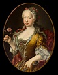 Madame de Pompadour (Portrait of Barbara of Portugal, future Queen of...)