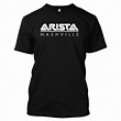 Arista Nashville Label Logo T-shirt | Shop the Musictoday Merchandise ...