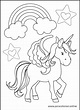 Dibujos Para Colorear De Unicornios Con Princesas