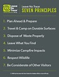 7 Principles Of Leave No Trace | Planning, Wildlife & Hiking