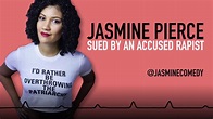 Jasmine Pierce Standup -- Sued By An Accused Rapist - YouTube