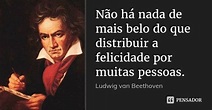 Ludwig van Beethoven | Citações sábias, Frases inspiracionais, Citações ...
