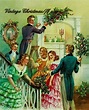 Victorian Christmas🎄 | Vintage christmas cards, Victorian christmas ...