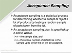 PPT - Acceptance Sampling Plans PowerPoint Presentation, free download ...