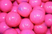 BAYSIDE CANDY GUMBALLS ORIGINAL PINK DUBBLE BUBBLE FLAVOR GUM 25mm or 1 ...