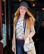 Blake Lively Casual Style - Leaving Her Hotel in New York 2/19/2016 ...