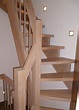 1/2 gewandelte Treppe in Eiche weiß geölt | Floating stairs, Stairs ...