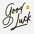 Good Luck Animated Clipart Transparent PNG Hd, Good Luck Simple Hand ...