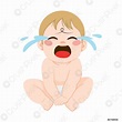 Bebé llorando - vector de stock 2708945 | Crushpixel