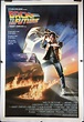 BACK TO THE FUTURE, Original Stephen Spielberg Folded Movie Poster ...