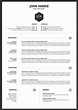 45 Free Modern Resume / CV Templates - Minimalist, Simple & Clean Design