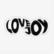 "Lovejoy Logo" Sticker for Sale by UnluckyPanda | Redbubble