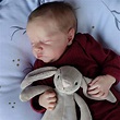 12'' Adorable Susan Sleeping Miniature Silicone Reborn Baby Handsome ...