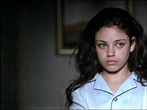 Mila Kunis as young Gia Carangi in the Movie "Gia" | Mila kunis, Young ...