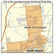 Aerial Photography Map of North Terre Haute, IN Indiana