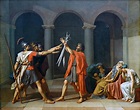 » Jacques-Louis David, Oath of the Horatii
