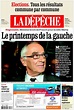 Journal La Dépêche du Midi (France). Les Unes des journaux de France ...