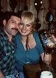 German actress Barbara Valentin is hugged by Freddie Mercury on the 3rd ...