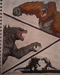 10+ Dibujos De Godzilla Vs King Kong