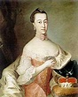 The Princess Friederike Caroline of Saxe-Coburg-Saalfeld (1735-1791 ...