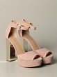 Outlet de Michael Kors: Sandalias de ante Petra Michael con plataforma ...