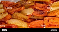 Receta de Chicken Hunter con verduras glaseadas de raíz, zanahoria ...