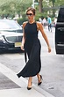 Victoria Beckham looks effortlessly elegant in black dress as she ...