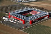 Luftaufnahme Mainz - Sportstätten-Gelände der Arena des Stadion MEWA ...